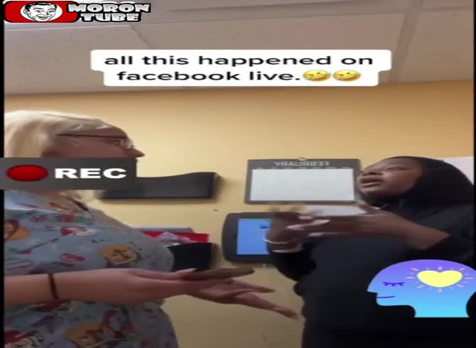 Video :A nurse punches a coworker viciously and deceitfully during a disagreement